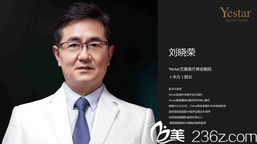 成都藝星醫(yī)療美容醫(yī)院中方院長(zhǎng)劉曉榮