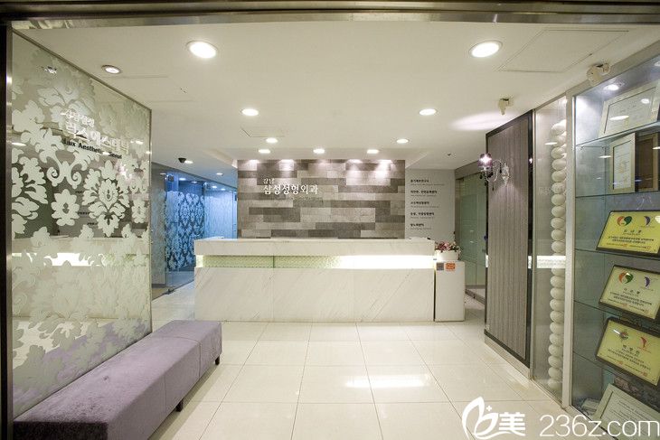 韓國江南三星整形醫(yī)院  前臺接待處