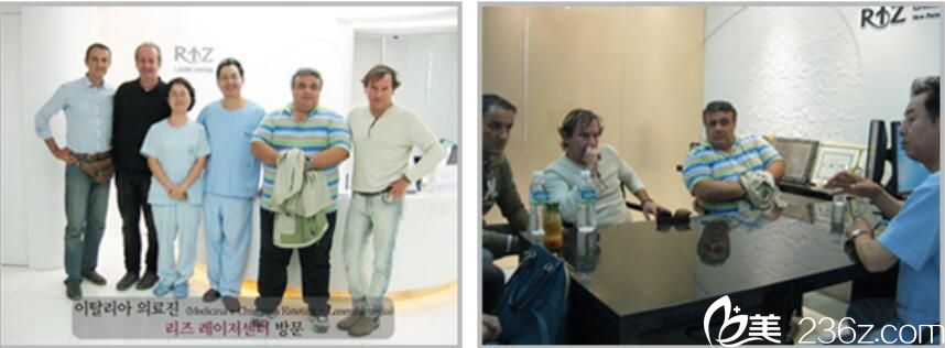 意大利醫(yī)療集團(tuán)訪問(wèn)麗姿激光私密整形醫(yī)院