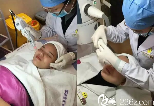 做光子嫩膚手術(shù)過程