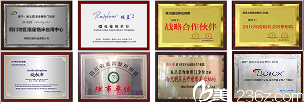 南充五星美容整形醫(yī)院榮譽 南充五星美容整形醫(yī)院榮譽