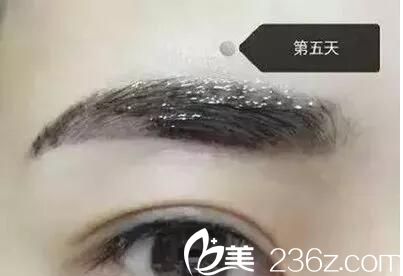 紋繡第五天效果 紋繡第五天效果