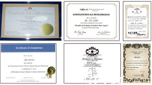 陳萬(wàn)芳部分證書(shū) 陳萬(wàn)芳部分證書(shū)