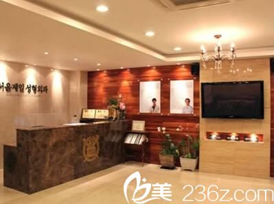 首爾整形外科醫(yī)院前臺(tái)大廳