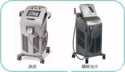 超冰脫毛跟冰點(diǎn)脫毛儀器對(duì)比