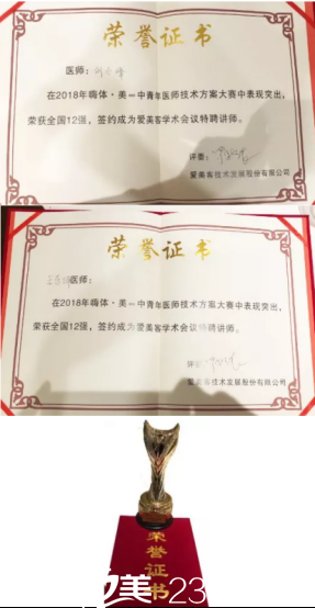 伊美爾<!--<i data=20240703-sp></i>-->醫(yī)院醫(yī)生獲獎證書 伊美爾<!--<i data=20240703-sp></i>-->醫(yī)院醫(yī)生獲獎證書