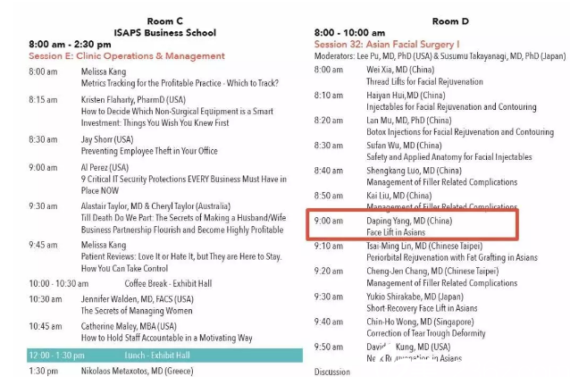 楊大平參加ISAPS會議