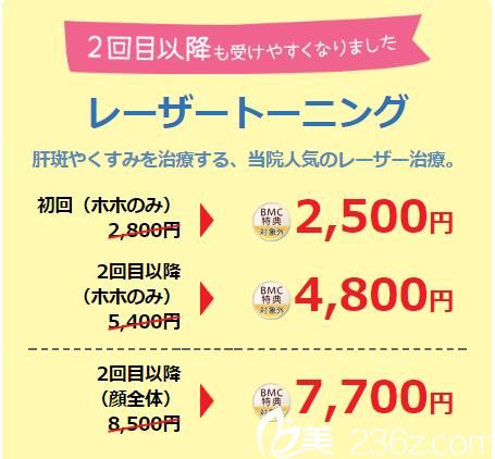 品川美容外科激光祛斑