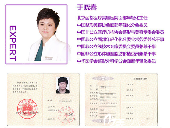 北京米蘭柏羽麗都于曉春醫(yī)生