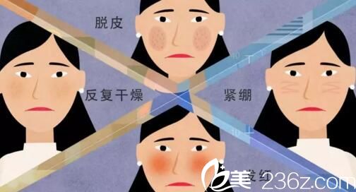 敏感肌的通常表現(xiàn)癥狀