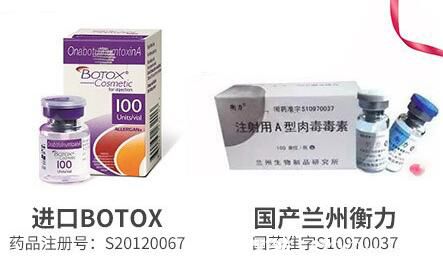 國(guó)產(chǎn)和進(jìn)口瘦臉