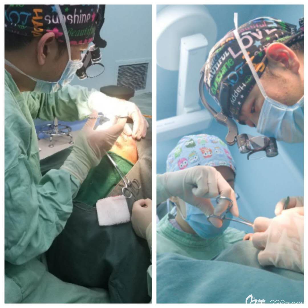 手術(shù)中的汪樹杰醫(yī)生 手術(shù)中的汪樹杰醫(yī)生