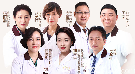 武漢壹加壹整形醫(yī)生成員