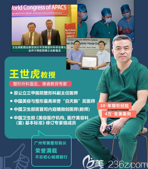 廣州軍美王世虎院長