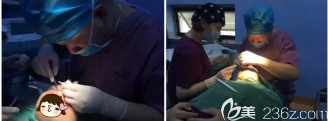 王武坤切開重瞼術+內眥開大術過程中 王武坤切開重瞼術+內眥開大術過程中