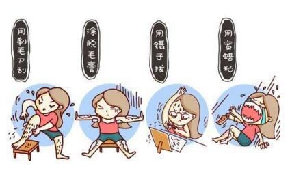 傳統(tǒng)的幾種脫毛方式結(jié)束