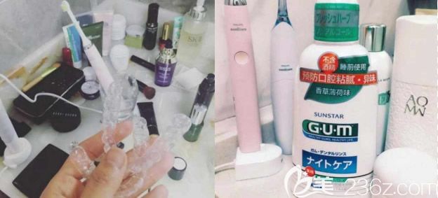做牙齒矯正所用到的電動(dòng)牙刷和漱口水等裝備 做牙齒矯正所用到的電動(dòng)牙刷和漱口水等裝備
