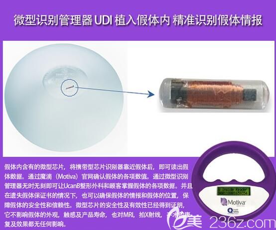 魔滴Motiva胸假體含有芯片記憶功能 魔滴Motiva胸假體含有芯片記憶功能