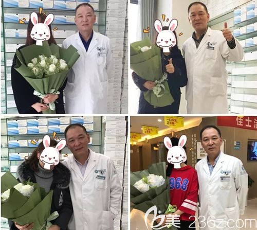 李復(fù)平主任于他的正畸顧客們合照 李復(fù)平主任于他的正畸顧客們合照