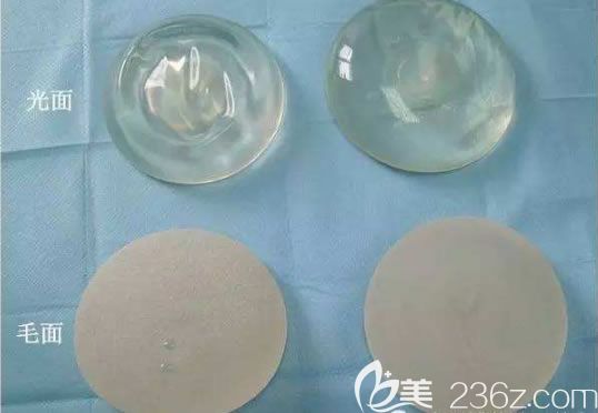 曼托毛面和光面假體圖示 曼托毛面和光面假體圖示