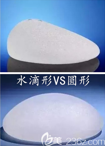 水滴形VS圓形假體
