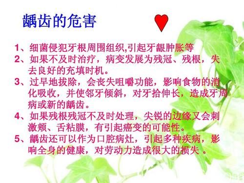 齲齒危害圖片介紹