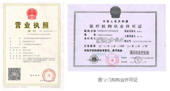 廣州中家醫(yī)家庭醫(yī)生整形醫(yī)院正規(guī)資質(zhì)證書 廣州中家醫(yī)家庭醫(yī)生整形醫(yī)院正規(guī)資質(zhì)證書