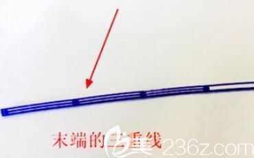 樸明旭院長特制的三重線