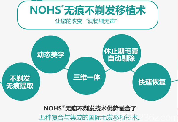 鄭州醫(yī)德佳NOHS無痕不剃發(fā)技術(shù)優(yōu)勢