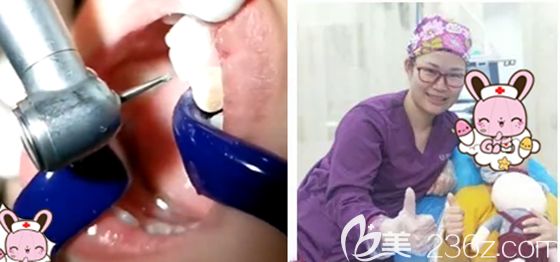 周瑾帆醫(yī)生和孩子合影