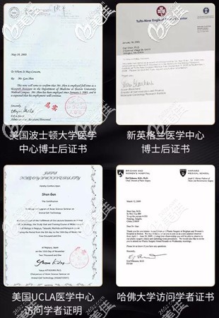 沈干醫(yī)生獲得認(rèn)證證書 沈干醫(yī)生獲得認(rèn)證證書