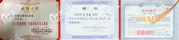 吳開泉醫(yī)師榮獲的榮譽(yù)證書 吳開泉醫(yī)師榮獲的榮譽(yù)證書