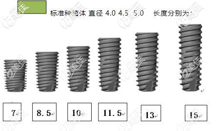 奧齒泰種植體TSⅢ標準型 奧齒泰種植體TSⅢ標準型