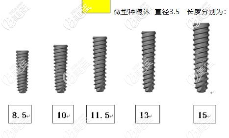 奧齒泰種植體TSⅢ微型 奧齒泰種植體TSⅢ微型