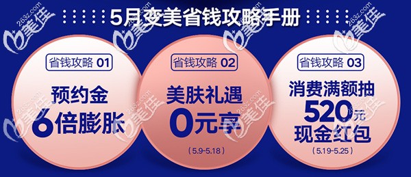 成都西區(qū)整形科5月優(yōu)惠活動(dòng)