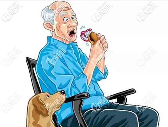 別說老年人沒必要種牙，近70歲老爸摘掉全口活動(dòng)假牙換上allon4全口種植牙笑容就沒斷過