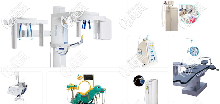 多個(gè)大型牙科綜合設(shè)備
