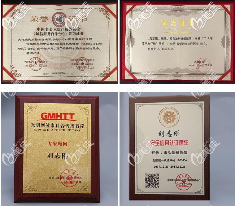 劉志剛雙眼皮修復(fù)榮譽資質(zhì) 劉志剛雙眼皮修復(fù)榮譽資質(zhì)