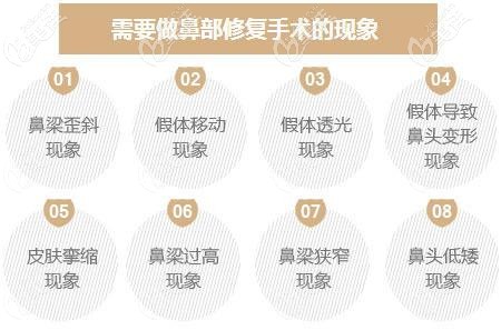 做隆鼻失敗修復(fù)的幾種情況