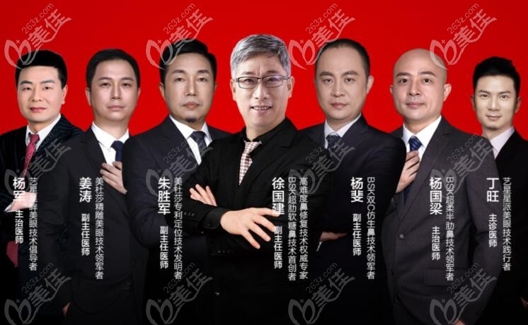 武漢藝星整形節(jié)坐診醫(yī)生團隊