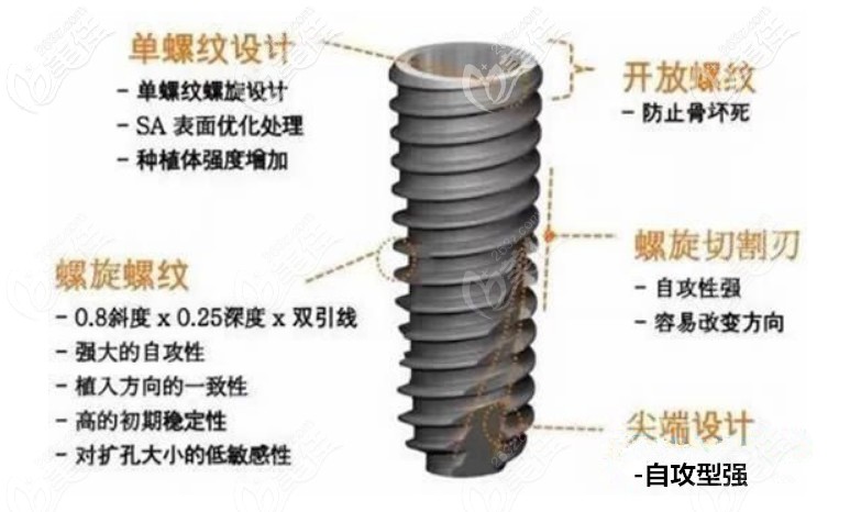 美國皓圣種植牙的優(yōu)勢