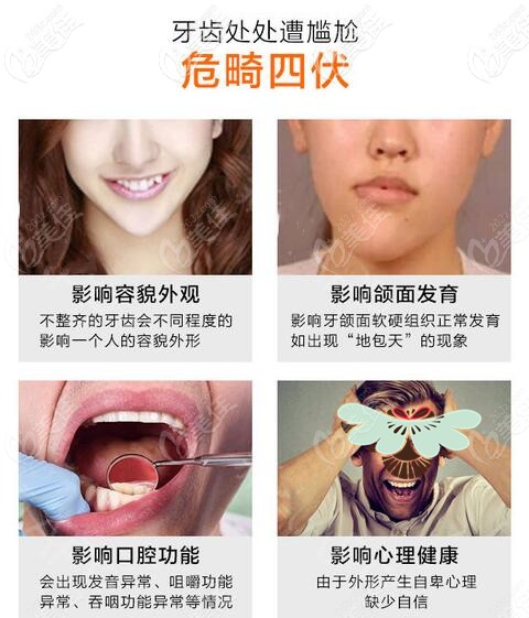 牙齒不齊的危害 牙齒不齊的危害