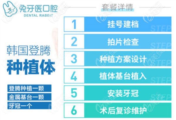 杭州兔牙醫(yī)的登騰種植牙有優(yōu)惠活動了，便宜將近4000塊