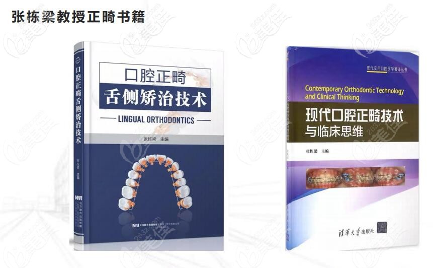張棟梁出版的正畸書(shū)籍