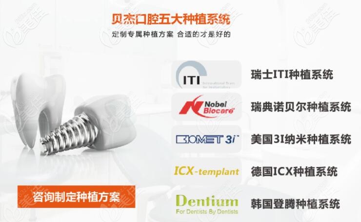 合肥貝杰口腔五大種植體系統(tǒng) 合肥貝杰口腔五大種植體系統(tǒng)