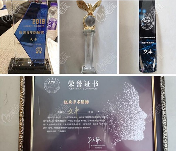 深圳藝星文豐醫(yī)生所獲榮譽(yù)