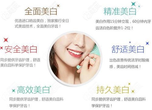 皓齒美白的優(yōu)勢(shì)