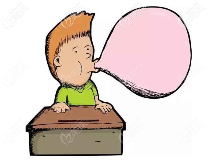 使用口香糖清潔口腔