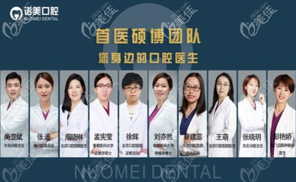 北京諾美口腔碩博醫(yī)生團(tuán)隊