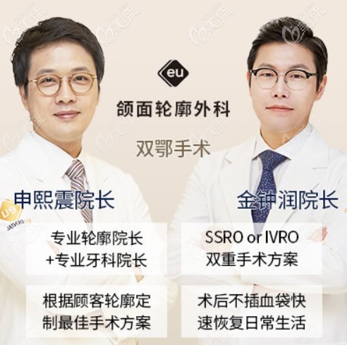 EU頜面輪廓整形外科雙鄂手術醫(yī)生
